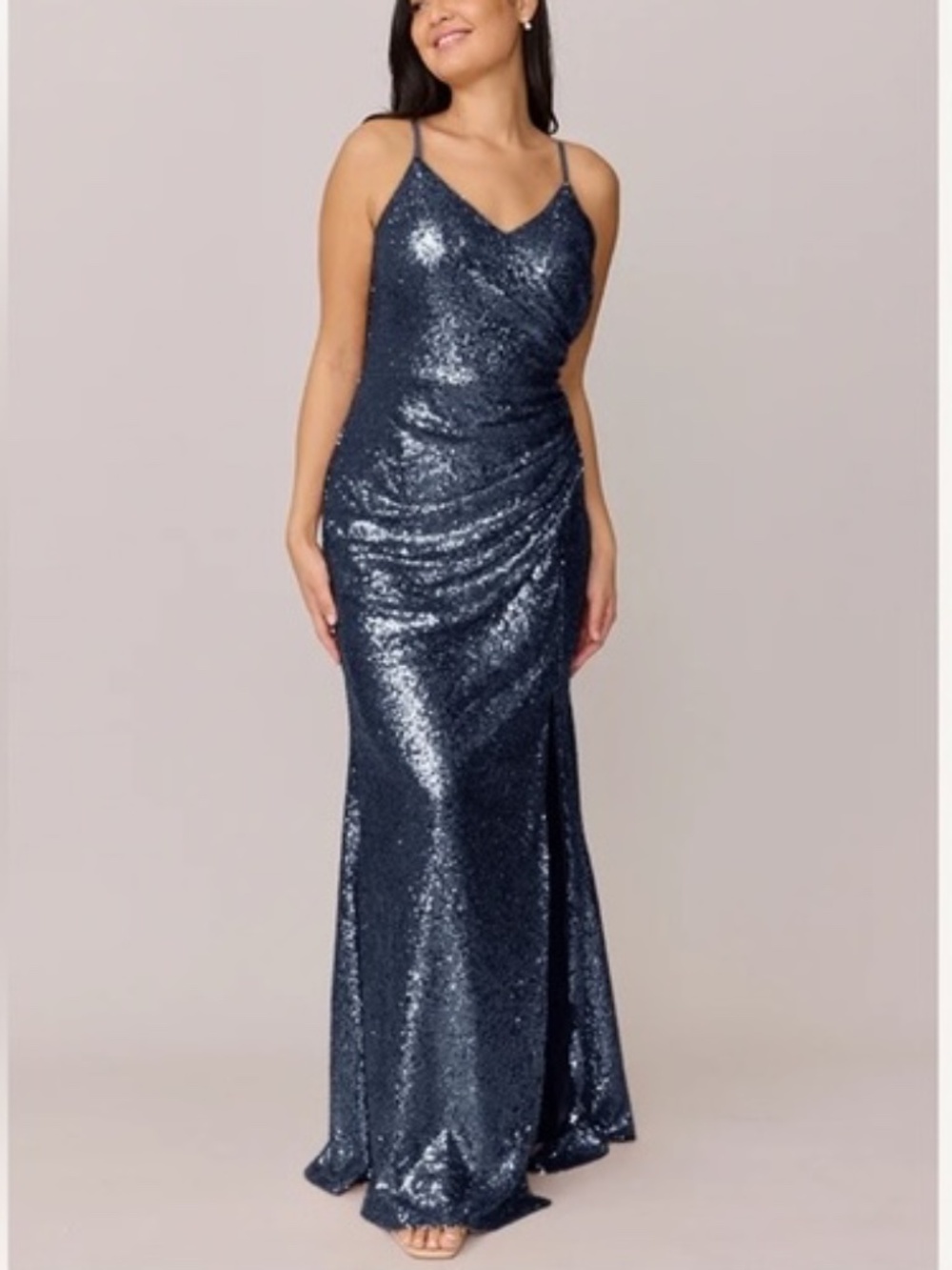 Revelry Rory Sequin Dress - Navy